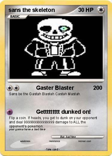 Pokemon sans the skeleton
