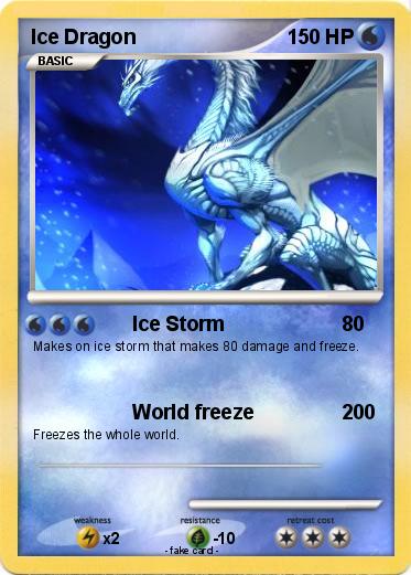 Pokemon Ice Dragon