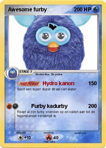 Pokemon Awesome furby