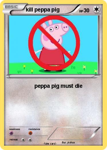 Pokemon kill peppa pig