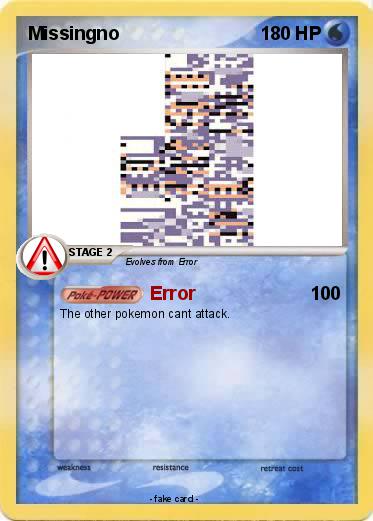 Pokemon Missingno