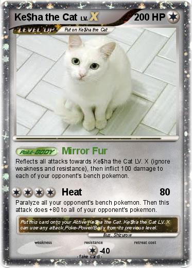 Pokemon Ke$ha the Cat