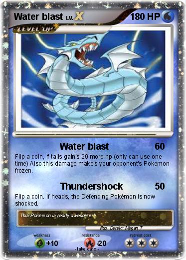 Pokemon Water blast
