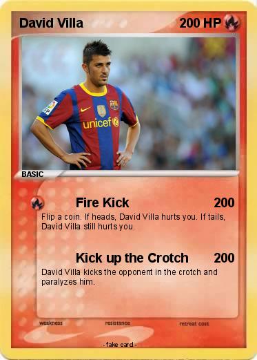 Pokemon David Villa