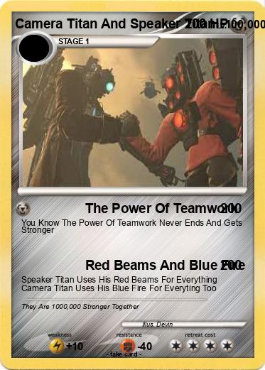 Pokemon Camera Titan And Speaker Titan
