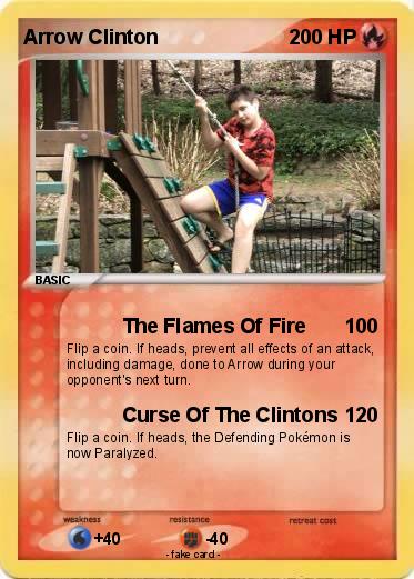 Pokemon Arrow Clinton