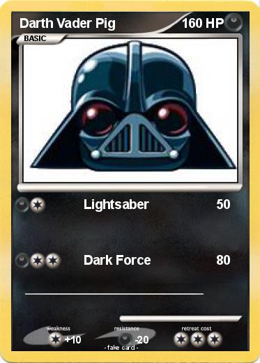 Pokemon Darth Vader Pig