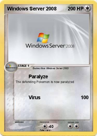 Pokemon Windows Server 2008