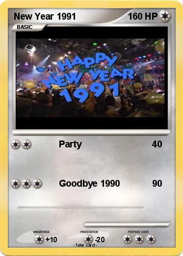 Pokemon New Year 1991
