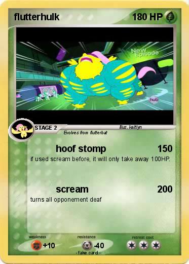 Pokemon flutterhulk
