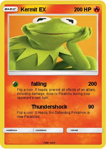 Pokemon Kermit EX
