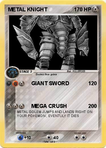 Pokemon METAL KNIGHT