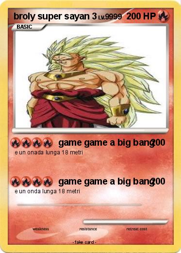 Pokemon broly super sayan 3