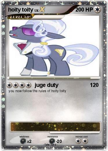 Pokemon hoity toity
