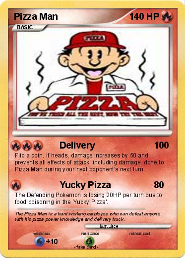 Pokemon Pizza Man