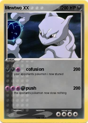 Pokemon Mewtwo XX