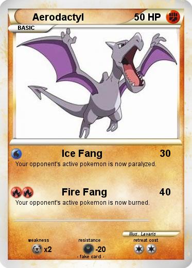 Pokemon Aerodactyl