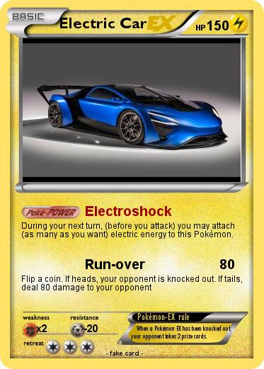 Pokemon Electric Car