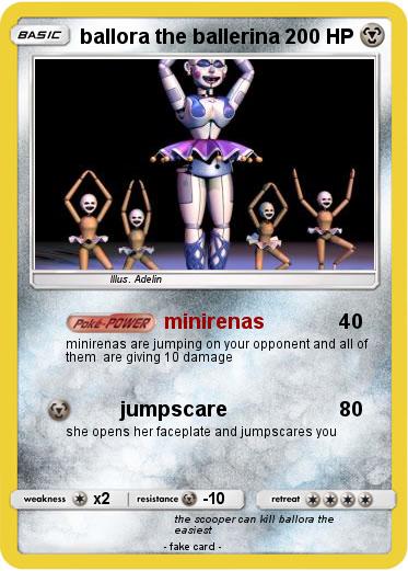 Pokemon ballora the ballerina