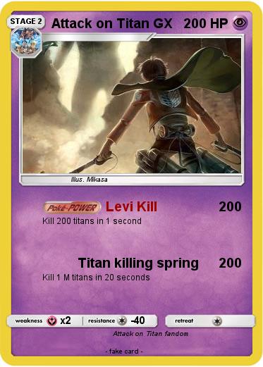 Pokemon Attack on Titan GX