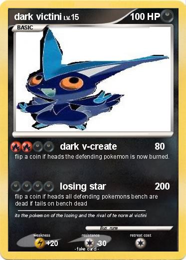 Pokemon dark victini