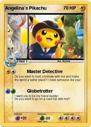 Pokemon Angelina´s Pikachu
