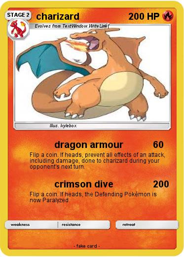 Pokemon charizard