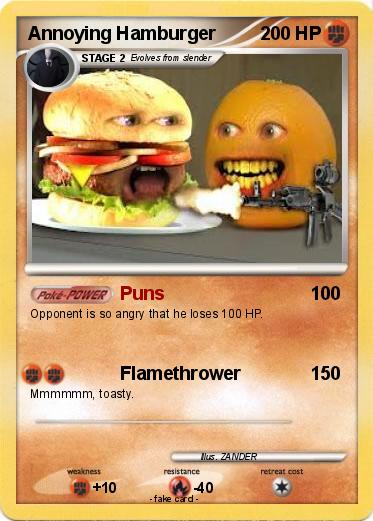 Pokemon Annoying Hamburger