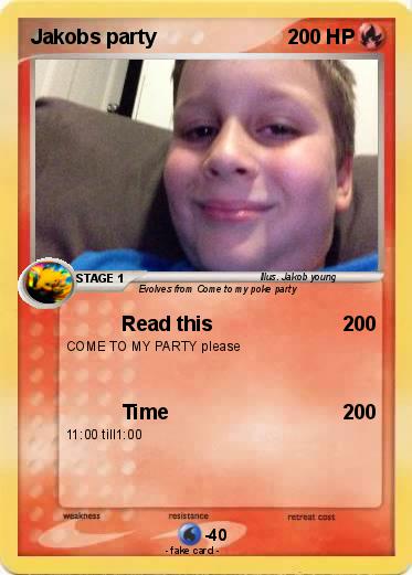 Pokemon Jakobs party