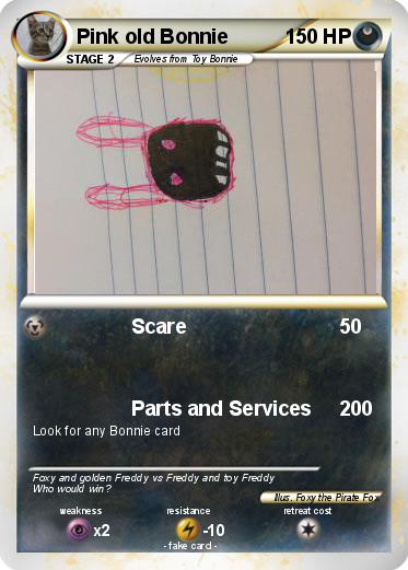 Pokemon Pink old Bonnie