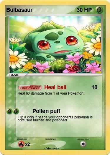 Pokemon Bulbasaur
