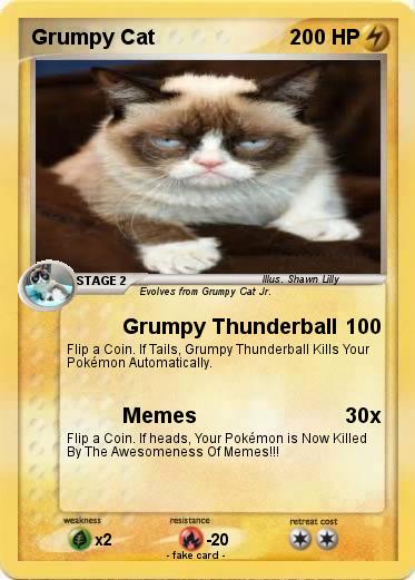 Pokemon Grumpy Cat