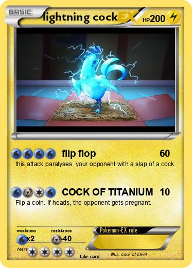 Pokemon lightning cock
