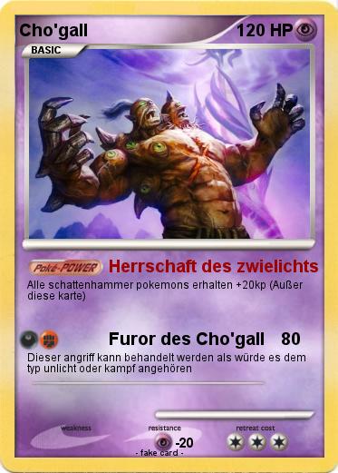 Pokemon Cho'gall