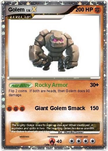 Pokemon Golem