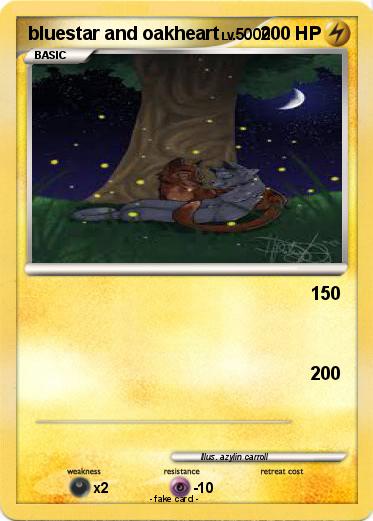 Pokemon bluestar and oakheart