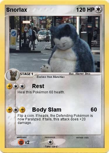 Pokemon Snorlax