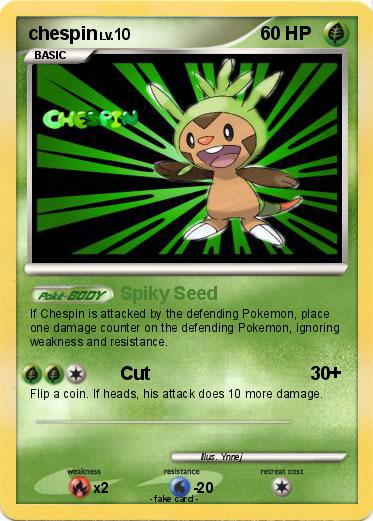 Pokemon chespin