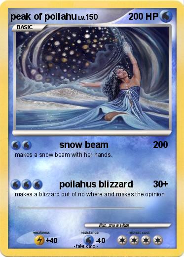 Pokemon peak of poilahu