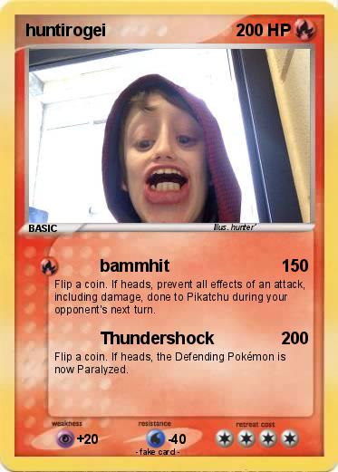 Pokemon huntirogei