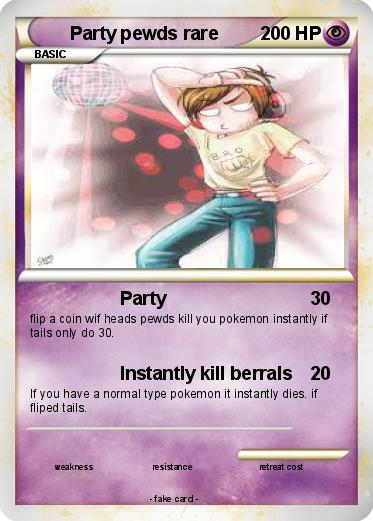 Pokemon Party pewds rare