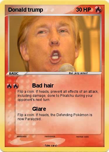 Pokemon Donald trump