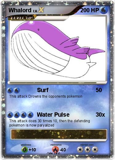 Pokemon Whalord