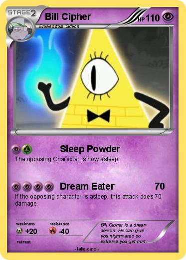 Pokemon Bill Cipher