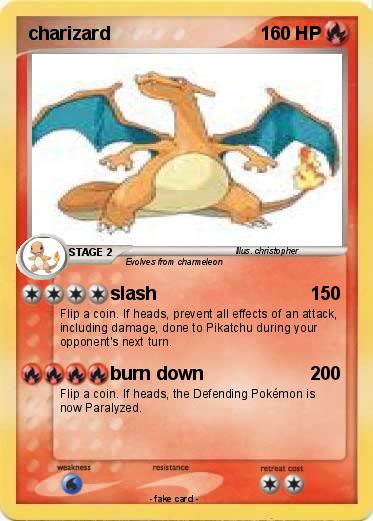 Pokemon charizard