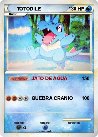 Pokemon TOTODILE