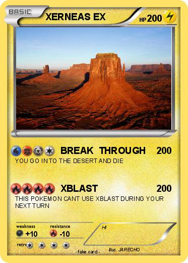 Pokemon XERNEAS EX