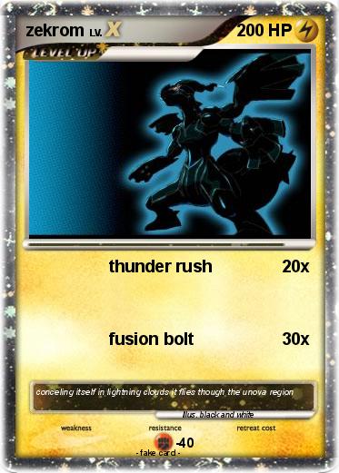 Pokemon zekrom