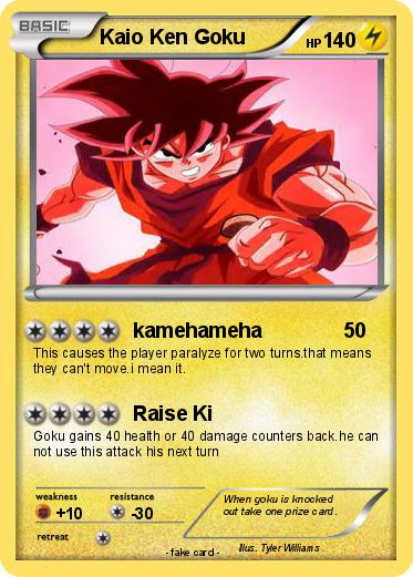 Pokemon Kaio Ken Goku