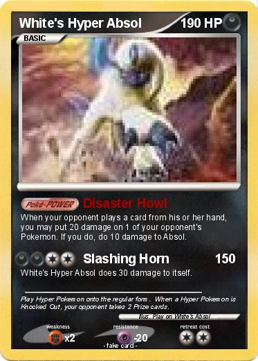 Pokemon White's Hyper Absol